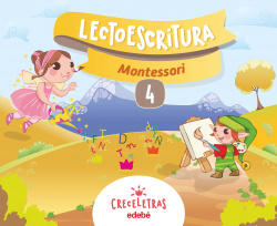 CUADERNO LECTOESCRITURA 4 PAUTA MONTESSORI