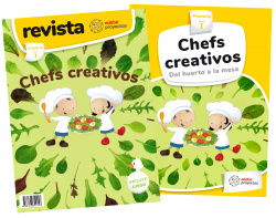 CHEFS CREATIVOS. DEL HUERTO A LA MESA 1ºPRIMARIA. PROYECTOS 2019
