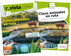 CINCO ANIMALES EN RUTA 3ºPRIMARIA. ECOSISTEMAS DE NUESTRO ENTORNO. PROYECTOS 2019