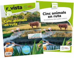 CINC ANIMALS EN RUTA 3R.PRIMARIA. ECOSISTEMES DEL NOSTRE ENTORN. PROJECTES 2019