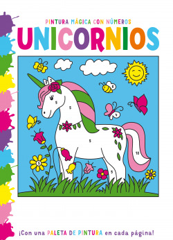 PINTURA MÁGICA con números: UNICORNIOS