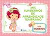 Tarta de Fresa baby. Los números. Cuadernos de aprendizaje