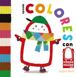 Aprende colores con el pequeño pingüino rojo