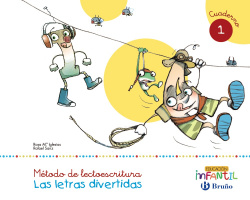 letras divertidas cuaderno 1 3 años LECTOESCRITURA 2016