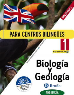 Generación B Biología y Geología 1 ESO Andalucía 3 volúmenes