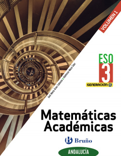 Generación B Matemáticas Académicas 3 ESO Andalucía 3 volúmenes