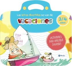 Las letras divertidas se van de vacaciones. 3-4 años