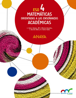 Matemáticas 4ºeso. Académicas. 1 volumen. Aprender es crecer en conexión
