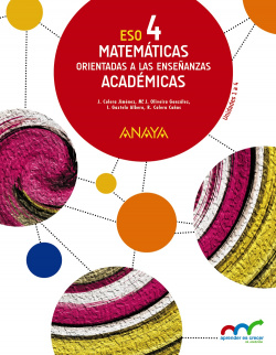 Matemáticas 4ºeso. Académicas. Trimestral. Aprender es crecer en conexión