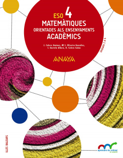 Matemátiques 4t.eso academics para batx 2016