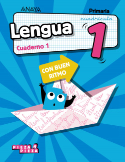 CUADERNO LENGUA CON BUEN RITMO 1ºPRIMARIA CUADRÍCULA