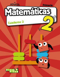 CUADERNO MATEMÁTICAS 2-2ºPRIMARIA. PIEZA A PIEZA