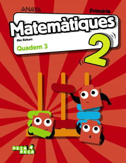 QUADERN MATEMÀTIQUES 3-2N.PRIMARIA. PEÇA A PEÇA. BALEARES