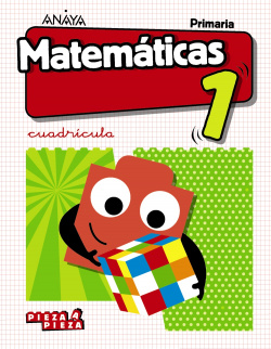 MATEMÁTICAS 1ºPRIMARIA. CUADRÍCULA. PIEZA A PIEZA. MADRID