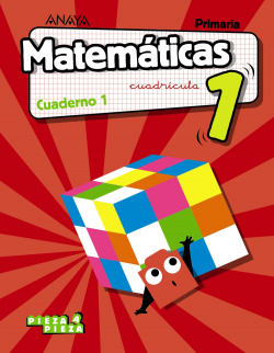 CUADERNO MATEMÁTICAS 1-1ºPRIMARIA. CUADRÍCULA. PIEZA A PIEZA