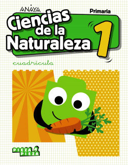 CIENCIAS NATURALEZA 1ºPRIMARIA. CUADRICULA. PIEZA A PIEZA. MADRID