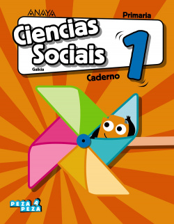 CADERNO CIENCIAS SOCIAIS 1ºPRIMARIA. PEZA A PEZA