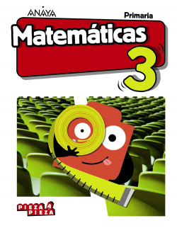 MATEMÁTICAS 3ºPRIMARIA. PIEZA A PIEZA. MADRID