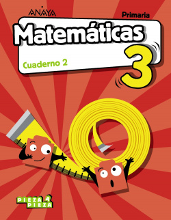 CUADERNO MATEMÁTICAS 2-3ºPRIMARIA. PIEZA A PIEZA. MADRID