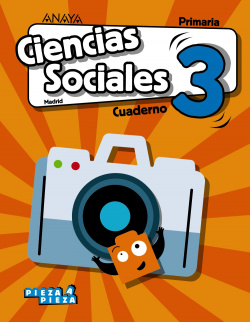 CUADERNO CIENCIAS SOCIALES 3ºPRIMARIA. PIEZA A PIEZA. MADRID