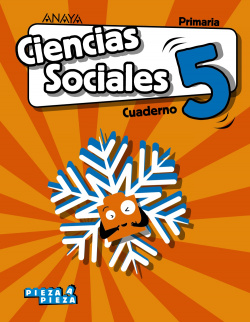 CUADERNO CIENCIAS SOCIALES 5ºPRIMARIA. PIEZA A PIEZA. CANTABRIA, CASTILLA LA MANCHA, CEUTA, LA RIOJA, MELILLA, NAVARRA