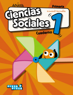 CUADERNO CIENCIAS SOCIALES 1ºPRIMARIA. CUADRÍCULA. PIEZA A PIEZA