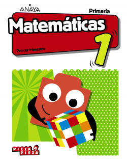 MATEMÁTICAS 1ºPRIMARIA. PIEZA A PIEZA + TALLER RESOLUCIÓN PROBLEMAS. ANDALUCÍA 2019
