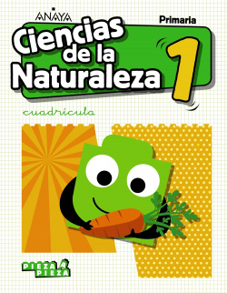 CIENCIAS DE LA NATURALEZA 1ºPRIMARIA. CUADRÍCULA. PIEZA A PIEZA 2019