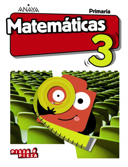 MATEMÁTICAS 3ºPRIMARIA. MONOVOLUMEN. PIEZA A PIEZA +TALLER RESOLUCIÓN PROBLEMAS. ANDALUCÍA 2019
