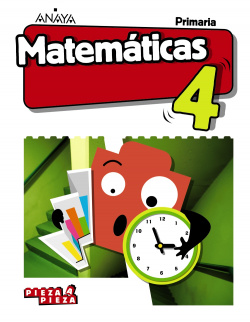 MATEMÁTICAS 4ºPRIMARIA. MONOVOLUMEN. PIEZA A PIEZA +TALLER RESOLUCIÓN PROBLEMAS. ANDALUCÍA 2019