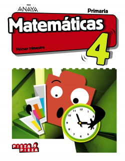 MATEMÁTICAS 4ºPRIMARIA. PIEZA A PIEZA. C.MANCHA 2019