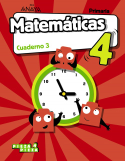 CUADERNO MATEMÁTICAS 3-4ºPRIMARIA. PIEZA A PIEZA. C.LEON. C.MANCHA 2019