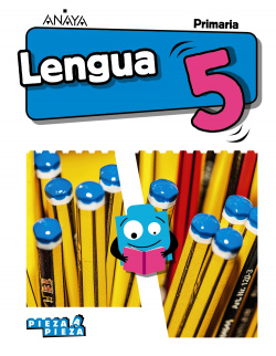 LENGUA 5ºPRIMARIA. 1VOLUMEN. PIEZA A PIEZA +TALLER DE LECTURA COMPRENSIVA. ANDALUCÍA 2019