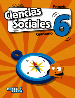 CUADERNO CIENCIAS SOCIALES 6ºPRIMARIA PIEZA A PIEZA MADRID
