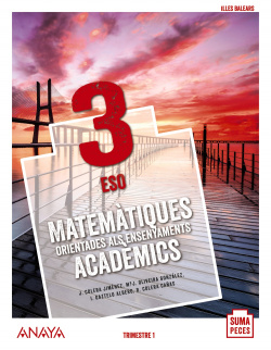 Matemàtiques orientades als ensenyaments acadèmics 3.