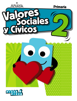 VALORES SOCIALES Y CÍVICOS 2ºPRIMARIA. PIEZA A PIEZA. ANDALUCÍA 2019
