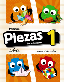 PIEZAS 3-1ºPRIMARIA. CUADRÍCULA. GLOBALIZADO. ANDALUCÍA 2019