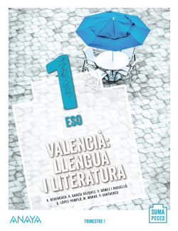 Valencià: llengua i literatura 1.