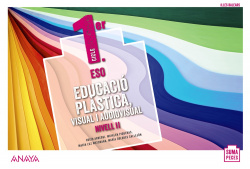 Educació Plàstica, Visual i Audiovisual. Nivell II. (Opción fungible)