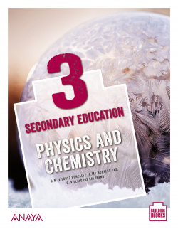 Physics and Chemistry 3. Student's Book