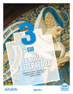 Lengua y Literatura 3. (Trimestres)