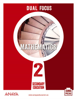 ESO 2 MATHEMATICS (AND). DUAL FOCUS. 2021