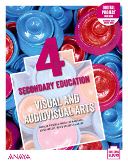 Visual and Audiovisual Arts 4. Student's Book