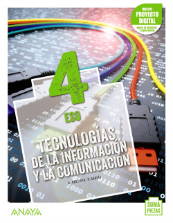 ESO 4 TECNOLOGÍAS DE LA INFORMACIÓN Y LA COMUNICACIÓN (AND). 2021