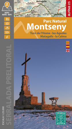 Montseny. Parc Natural 1:25000