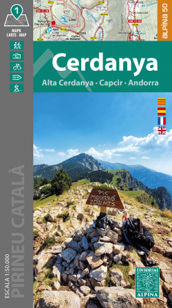 Cerdanya. Alta Cerdanya Capcir Andorra 1: 50000