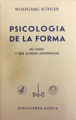 PSICOLOGIA DE LA FORMA