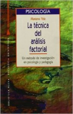 TECNICA DEL ANALISIS FACTORIAL, UN METODO DE INVESTIGACION