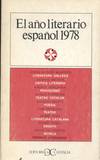 EL AÑO LITERARIO ESPAÑOL 1978