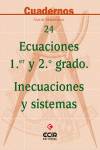 (03).CUADERNO 24: ECUACIONES 1ER./2O.GRADO.INECUACIONES
